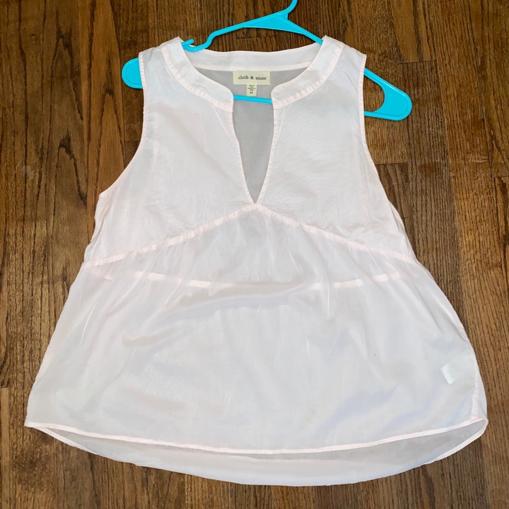 cloth & stone sheer blouse